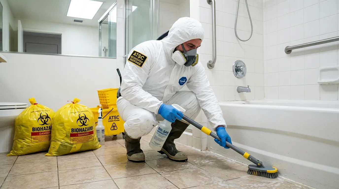 Decontamination equipment deployed for Blood Cleanup in Murrysville